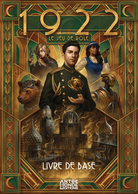Célestopol 1922 : Le jeu de rôle - Célestopol 1922 : le jeu de rôle lunaire et poétique qui m'a soufflé à OctoGônes