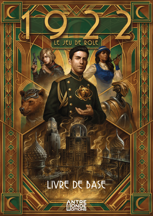 Celestopol 1922 Le jeu de role Couverture livre de base scaled
