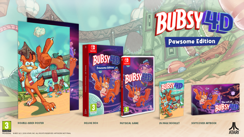 Bubsy 4D - Test - Bubsy 4D : le félin qui a (enfin) atterri sur ses pattes