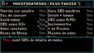 Modificateurs
