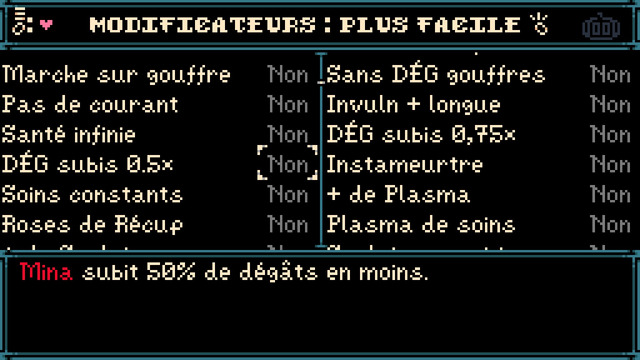 Modificateurs