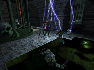 Une méduse sous tension