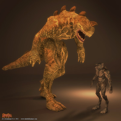Ragaizan - futur gros monstre vivant sur l'île d'Yssam