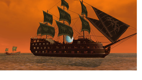 Darkfall: New Dawn - Quelques images du bateau "Manowar"