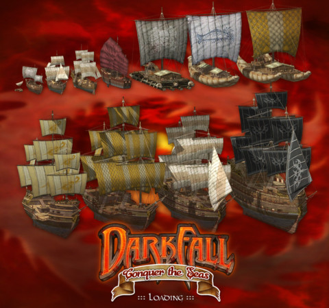 Darkfall: New Dawn - Proportions des différents navires de guerre