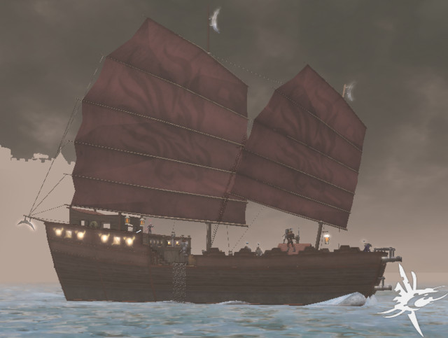 Nouveau navire de guerre, le Schooner.