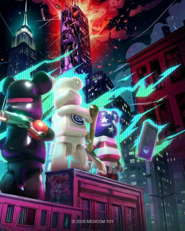 Bearbrick Heroes