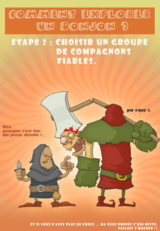 Comment explorer un donjon, étape 2