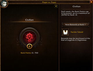 Rang PvP