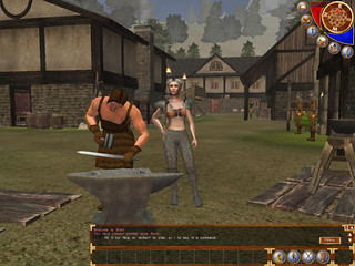 Un forgeron en plein travail