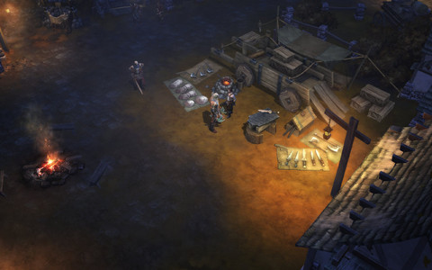 Diablo III - GamesCom 2010 : Artisans et caravanes dans Diablo III