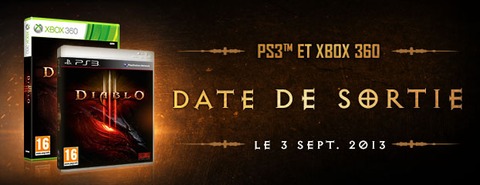 Diablo III - Diablo III le 3 septembre sur Playstation 3 et Xbox 360