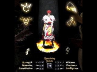 Création de personnage