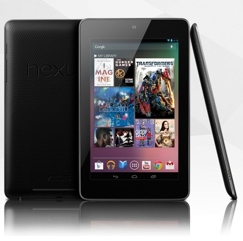 Google - Google présente sa tablette Nexus 7 intégrant un processeur Tegra 3