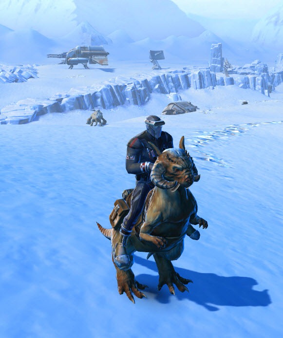 Monture Tauntaun