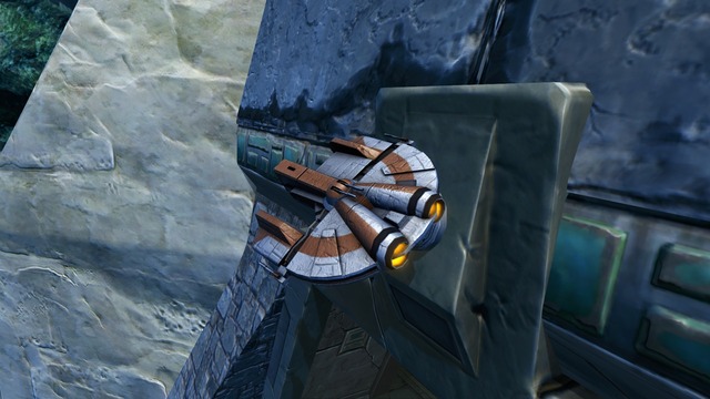 Ebon Hawk - Décoration murale du 4ème anniversaire de SWTOR