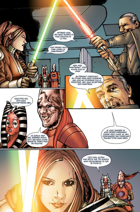 Star Wars The Old Republic - Webcomic : La menace de la paix - Pages 10 à 12