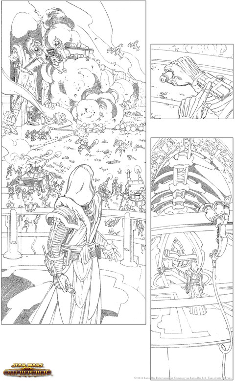 Star Wars The Old Republic - Nouveau Webcomic : Blood of the Empire
