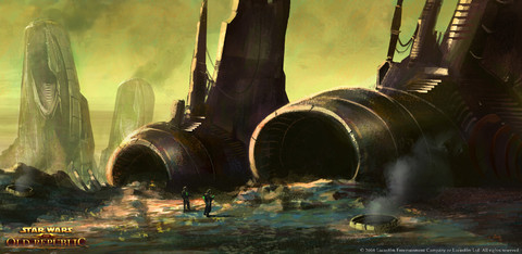 Star Wars The Old Republic - La création du monde pollué d'Hutta