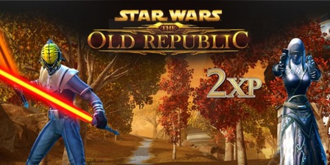 Star Wars The Old Republic - Un nouveau week-end double XP