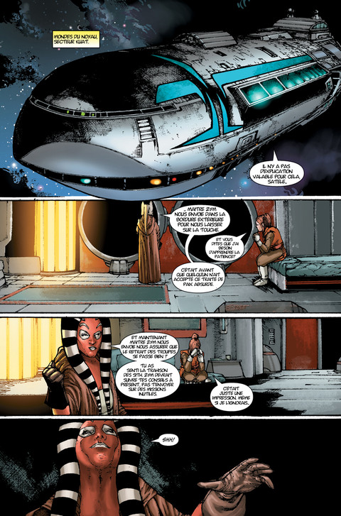 Star Wars The Old Republic - Webcomic : La menace de la paix - Pages 22 à 24
