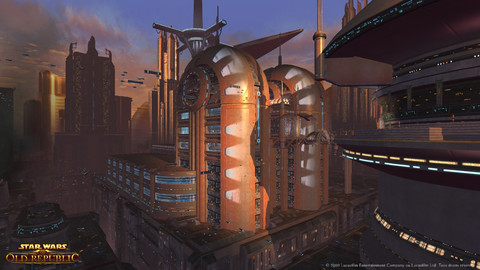 Star Wars The Old Republic - Mise à jour de l'holonet avec Coruscant