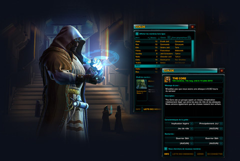 Star Wars The Old Republic - Système de guildes