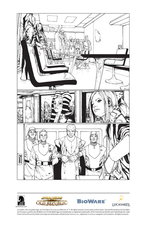 Star Wars The Old Republic - Star wars TOR aura son webcomic !