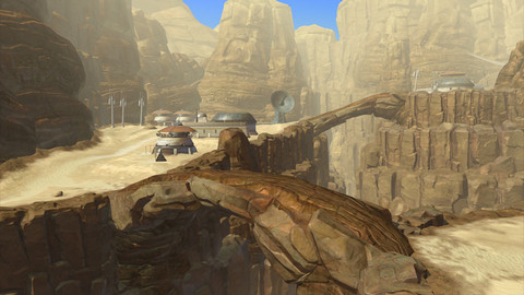Star Wars The Old Republic - Tatooine dévoilée