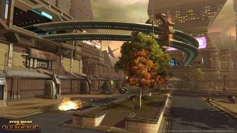 Star Wars The Old Republic - Au coeur du studio : le peaufinage de l'environnement