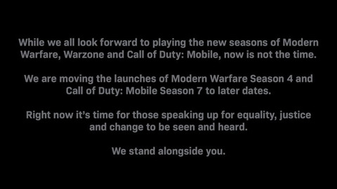 Call of Duty: Warzone - Les saisons de Call of Duty: Warzone et Modern Warfare repoussées : « ce n’est pas le moment »