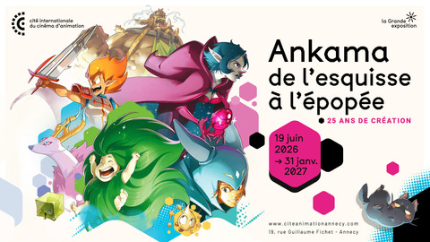 Ankama - Pour les 25 ans d'Ankama, une expo au Festival international du film d’animation d’Annecy et une Convention à Paris