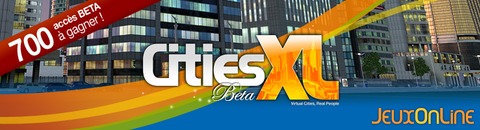 Cities XL - Nouvelle vague de clés bêta Cities XL