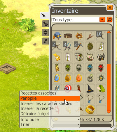 DOFUS - Devblog : Nouvelle interface pour les panoplies