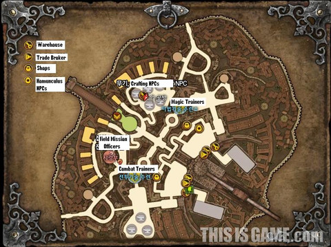 Tera - La ville de Velika en détail