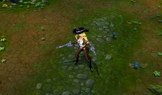 Miss Fortune cow-girl