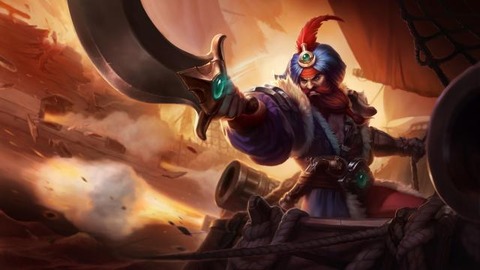 League of Legends - Gangplank embrasse la carrière de sultan sur League of Legends