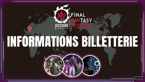 Final Fantasy XIV Online - La billetterie pour le Fan Festival Européen bientôt en ligne
