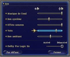 Interface menu