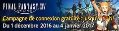 Nouvelle campagne de connexion gratuite pour FFXIV