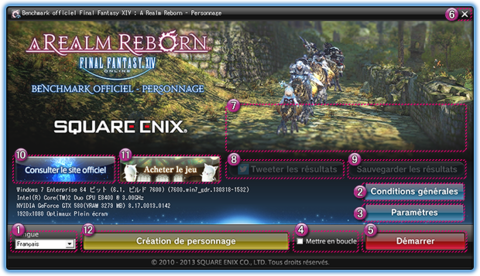 Final Fantasy XIV Online - Un nouveau benchmark disponible