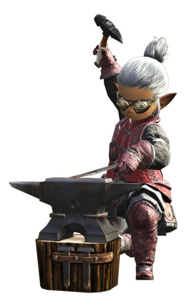 Final Fantasy XIV Online - Le forgeron