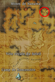 Position du campement
