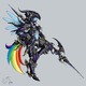 Dragoon Rainbow Dash par Melancholy