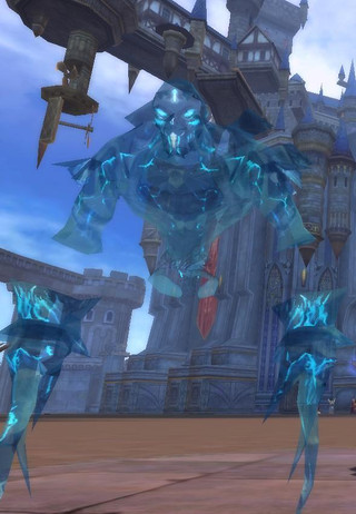 Famillier - Blue storm puppet